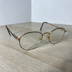 Neostyle College 224 Eyeglasses Round Mulitcolor Gold Frames 50-20-140